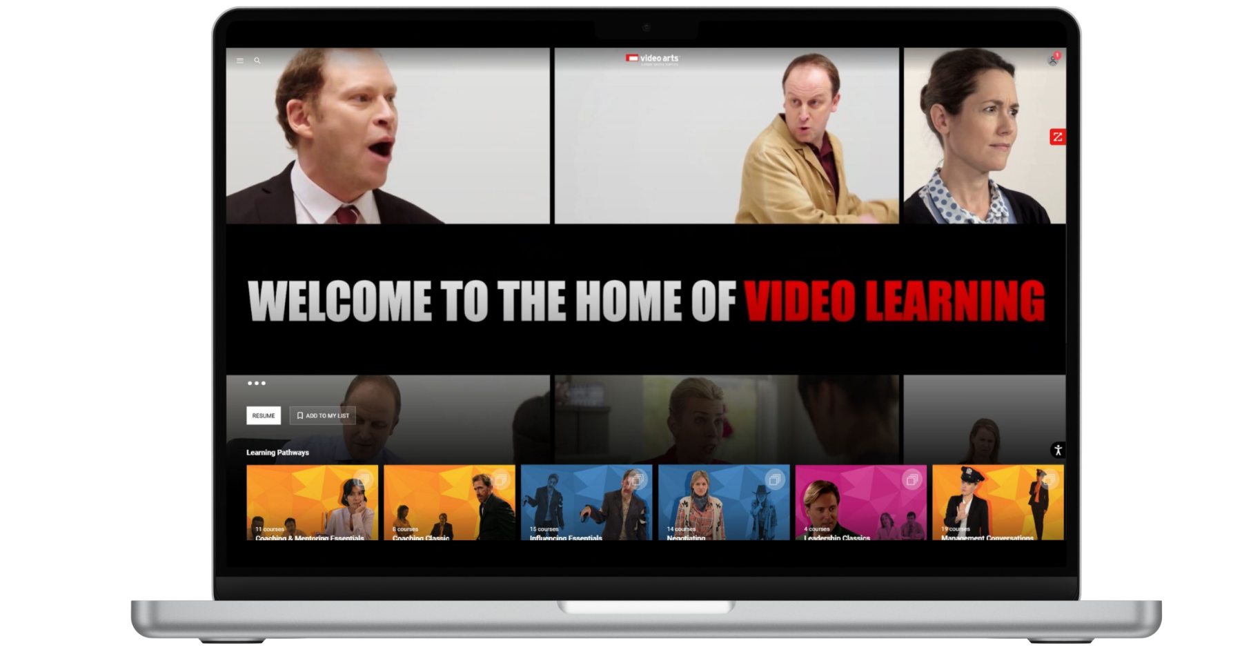 Video arts play video arts
