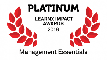 Learnx 2016 Platinum Award
